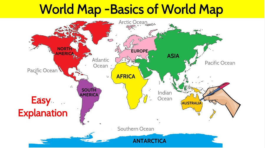 world map outline